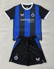 26-27 Club Brugge Home Blue&Black Soccer Uniform-AY 26-27 Club Brugge Home Blue&Black Soccer Uniform-AY