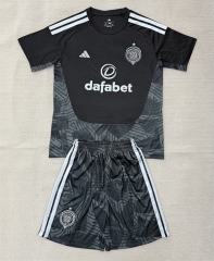 26-27 Celtic Goalkeeper Black Soccer Uniform-AY 26-27 Celtic Goalkeeper Black Soccer Uniform-AY