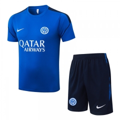 26-27 Inter Milan Color Blue Short-sleeved Thailand Soccer Vest Tracksuit-815 26-27 Inter Milan Color Blue Short-sleeved Thailand Soccer Vest Tracksuit-815