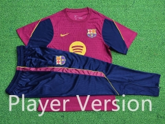 Long Pants (S-3XL) Player Version 26-27 Barcelona Maroon Thailand Training Soccer Uniform-9926 Long Pants (S-3XL) Player Version 26-27 Barcelona Maroon Thailand Training Soccer Uniform-9926