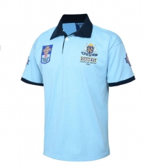 (S-5XL) Retro Edition Holden Light Blue Thailand Rugby Shirt (S-5XL) Retro Edition Holden Light Blue Thailand Rugby Shirt