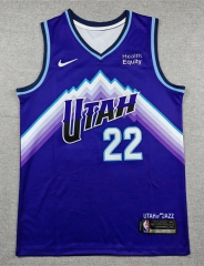 Utah Jazz Purple #22 NBA Jersey-1380 Utah Jazz Purple #22 NBA Jersey-1380