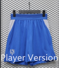 Player Version 26-27 Al Hilal SFC Home Blue Thailand Soccer Shorts-888 Player Version 26-27 Al Hilal SFC Home Blue Thailand Soccer Shorts-888