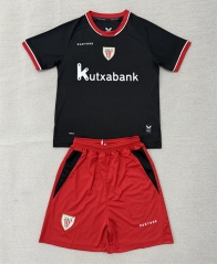 26-27 Athletic Bilbao Away Black Soccer Uniform-AY 26-27 Athletic Bilbao Away Black Soccer Uniform-AY