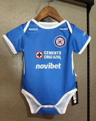 26-27 Cruz Azul Home Blue Baby Soccer Uniform-7411