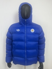 26-27 Leicester City Color Blue Cotton Coats With Hat-8268 26-27 Leicester City Color Blue Cotton Coats With Hat-8268