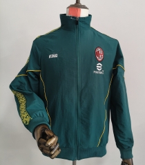 26-27 AC Milan Green Thailand Trench Coat-0255 26-27 AC Milan Green Thailand Trench Coat-0255
