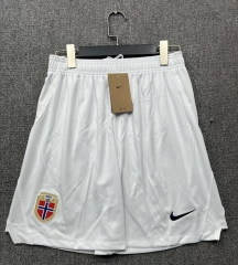 26-27 Norway Home White Thailand Soccer Shorts