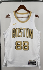 2026 City Version Boston Celtics White #88 NBA Jersey - 311 2026 City Version Boston Celtics White #88 NBA Jersey - 311