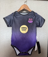 26-27 Barcelona Away Black&Purple Baby Soccer Uniform-7411 26-27 Barcelona Away Black&Purple Baby Soccer Uniform-7411