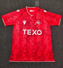 (S-4XL) 26-27 Aberdeen Home Red Thailand Soccer Jersey AAA-6032