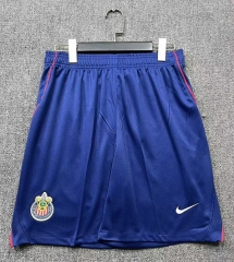 26-27 Deportivo Guadalajara Home Blue Thailand Soccer Shorts 26-27 Deportivo Guadalajara Home Blue Thailand Soccer Shorts