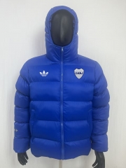 26-27 BOCA Juniors Color Blue Cotton Coats With Hat-8268 26-27 BOCA Juniors Color Blue Cotton Coats With Hat-8268