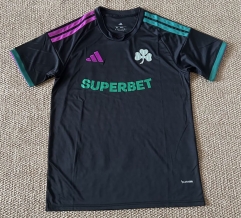 (S-4XL) 26-27 Panathinaikos F.C. 2nd Away Black Thailand Soccer Jersey AAA-9663 (S-4XL) 26-27 Panathinaikos F.C. 2nd Away Black Thailand Soccer Jersey AAA-9663