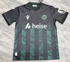 (S-4XL) 26-27 Hannover 96 Away Black&Green Thailand Soccer Jersey AAA-2315
