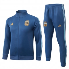 26-27 Argentina Navy Blue Thailand Soccer Jacket Uniform-815