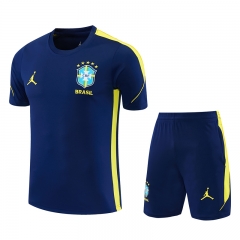 26-27 Brazil Cyan Thailand Training Soccer Uniform-418 26-27 Brazil Cyan Thailand Training Soccer Uniform-418