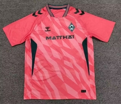 (S-4XL) 26-27 SV Werder Bremen 2nd Away Pink Thailand Soccer Jersey AAA-512 (S-4XL) 26-27 SV Werder Bremen 2nd Away Pink Thailand Soccer Jersey AAA-512