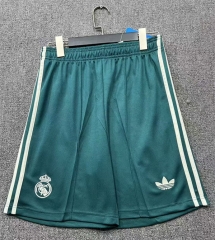 26-27 Real Madrid Away Green Thailand Soccer Shorts