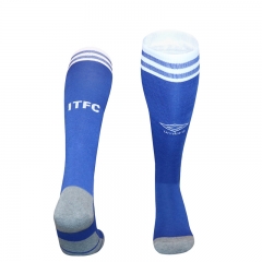 26-27 Ipswich Town Home Blue Kids/Youth Soccer Socks-4539 26-27 Ipswich Town Home Blue Kids/Youth Soccer Socks-4539