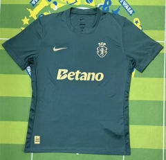 (S-4XL) 120th Anniversary Sporting Lisbon Clube de Portugal Green Thailand Soccer Jersey AAA-5303