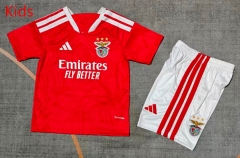 26-27 Benfica Home Red Kid/Youth Soccer Uniform-9484