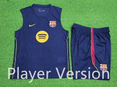 (S-3XL) Player Version 26-27 Barcelona Royal Blue Thailand Soccer Vest Uniform-9926