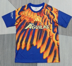 (S-4XL) 26-27 Club América Orange&Blue Thailand Training Soccer Jersey AAA-4927 (S-4XL) 26-27 Club América Orange&Blue Thailand Training Soccer Jersey AAA-4927