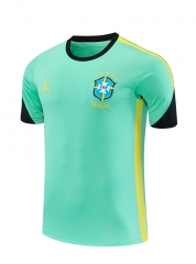 26-27 Brazil Green Thailand Training Soccer Jersey-418 26-27 Brazil Green Thailand Training Soccer Jersey-418